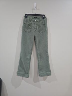 Quince french terry wide leg pants color faded cargo woman's 4